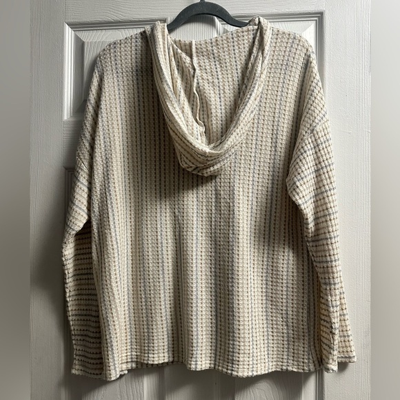 Paper Crane Waffle Knit Hoodie Large - Picture 3 of 7